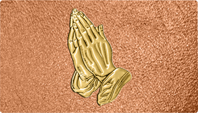 DNSEMP-C-516-GD-SH-CP Empire Corner Gold Hands Shim Copper